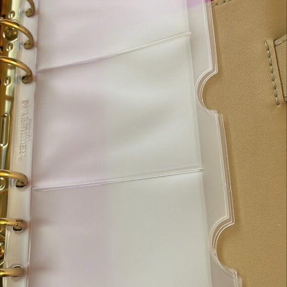 Kate Spade New York 6-Ring Zip Planner Binder – Hot Pink Interior w/Inserts - Picture 7 of 14